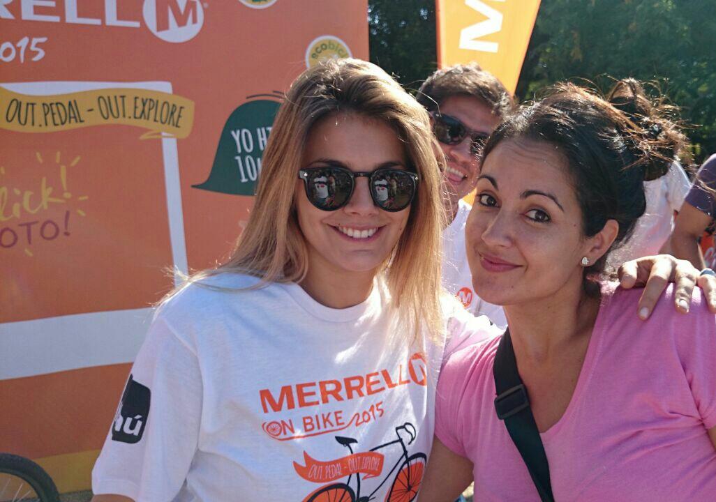 #merrellonbike con <a href="/NataliePerezz/">NATALIE</a> una genia!!!