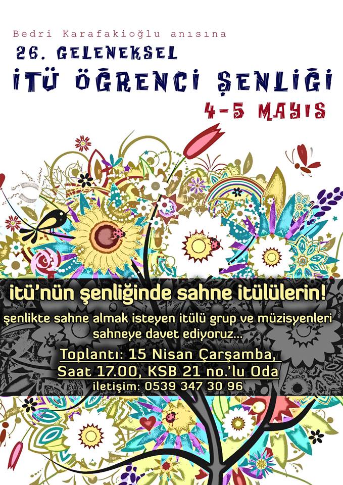 İTÜ'nün şenliğinde sahne İTÜlülerin!