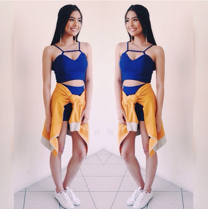 besamaricar_'s tweet photo. #BeautifulSaSummer OOTD of @_gabbigarcia earlier. http://t.co/sOFTiqlSUG