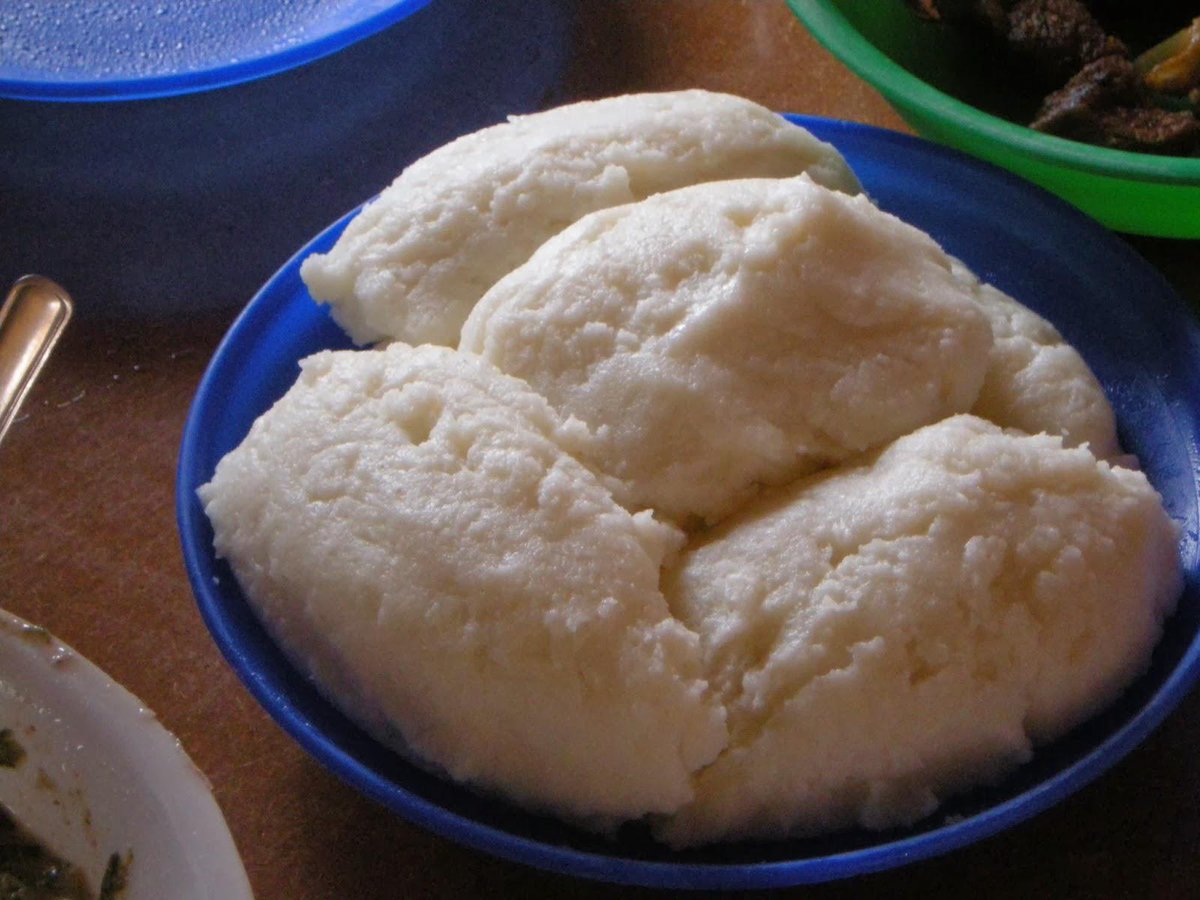 I finally found something I'll never miss when I'm out of #Africa: #ugali #fufu #nshima