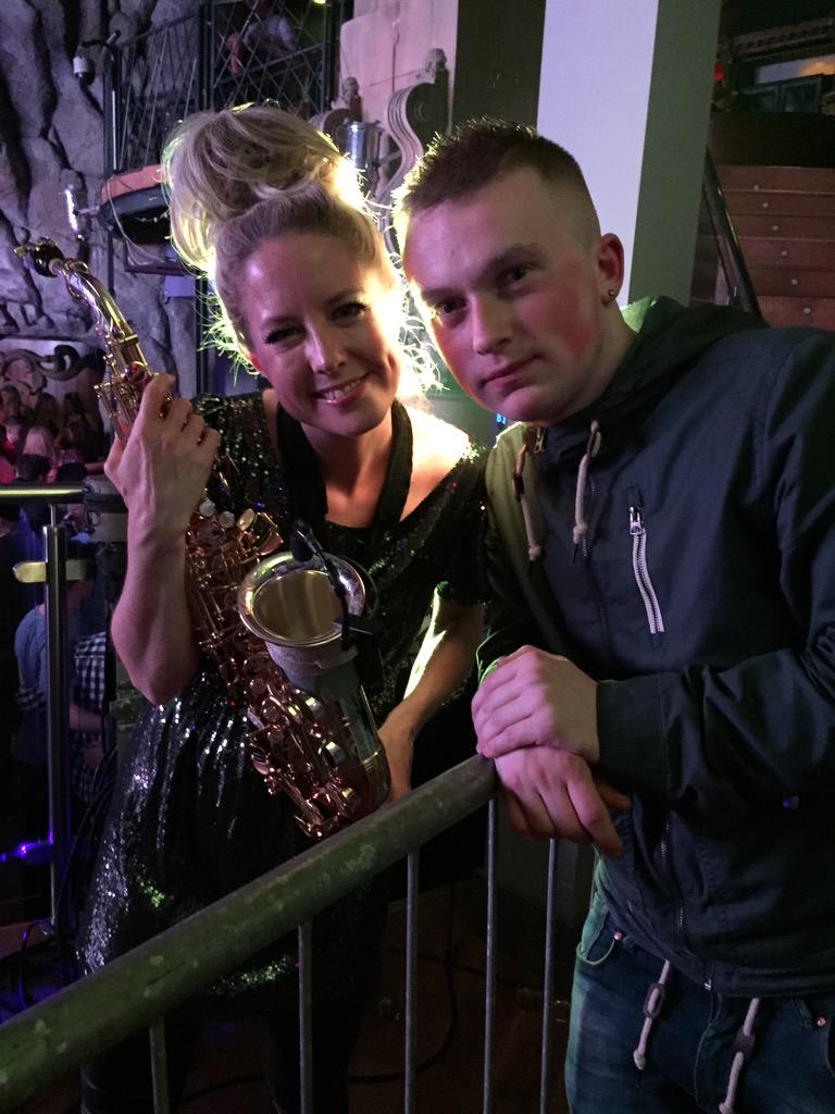 lee_costello's tweet photo. @lovelylaurasax me and the lovely Laura last weekend in time naas please follow me back 🇮🇪😀 x http://t.co/nbJk207B8c