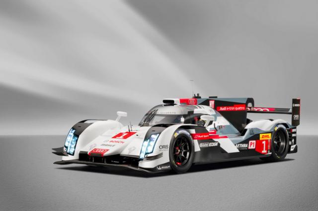 El doble de energía híbrida y aerodinámica optimizadas caracterizan la quinta generación del Audi R18. #Pa...