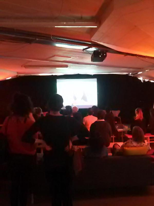 alexwilliams129's tweet photo. Packed house for @cecileemeke screening #Strolling at #StriveFest @southbankcentre http://t.co/SZUGU6sPPu