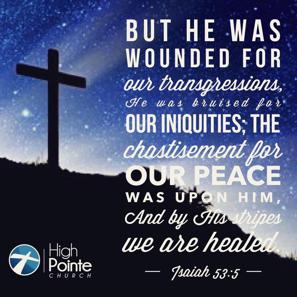 gotoHPC's tweet photo. By His stripes we are healed! #Jesus http://t.co/wQpmGMRisK