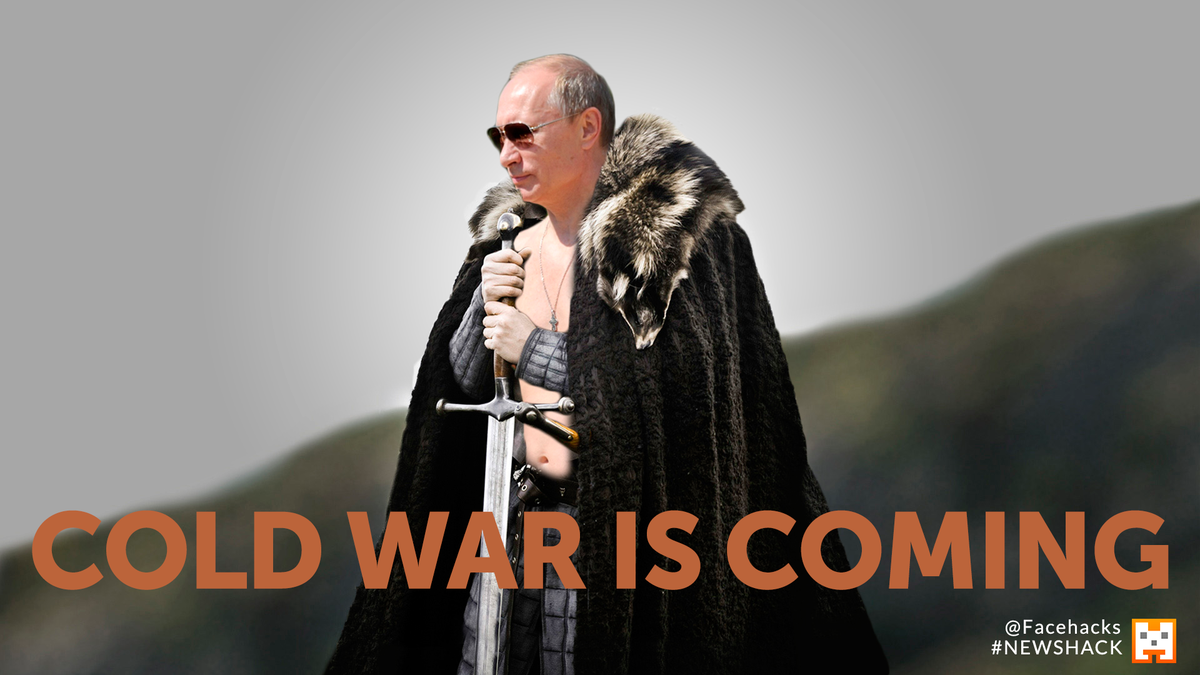 Facehacks's tweet photo. COLD WAR IS COMING! #newshack #putiniscoming #WTF #GameofThrones #GoT http://t.co/E5i7oWNWX5