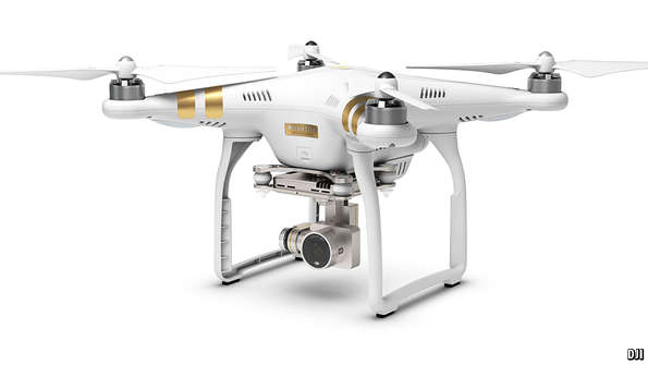 A Chinese firm leads the charge in turning civilian-drone manufacturing into a proper business econ.st/1FrMdcg