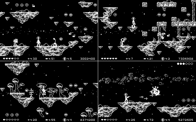 1 bit pixel art
