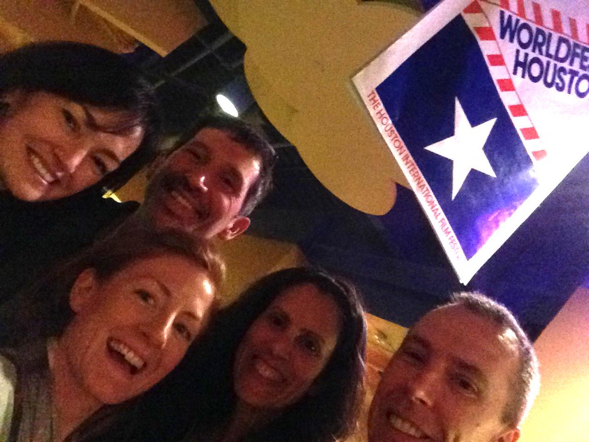 ChristyDH's tweet photo. Fab night at @worldfest with #TheWatchmakersApprentice. Had fun with these guys too - @Astro_Ron was missed though! http://t.co/YLy9VijB1r
