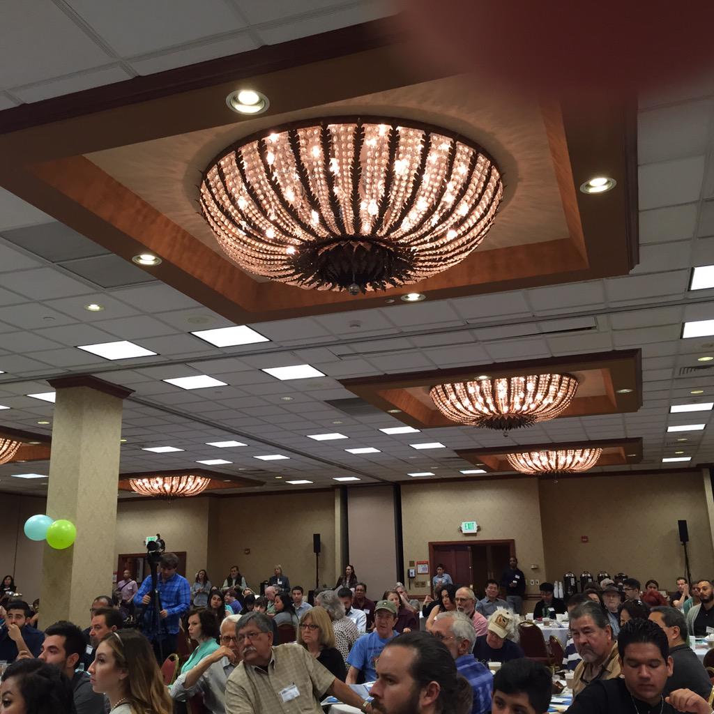 nancymancias's tweet image. Roughly 200-300 in attendance at #ACLUcon