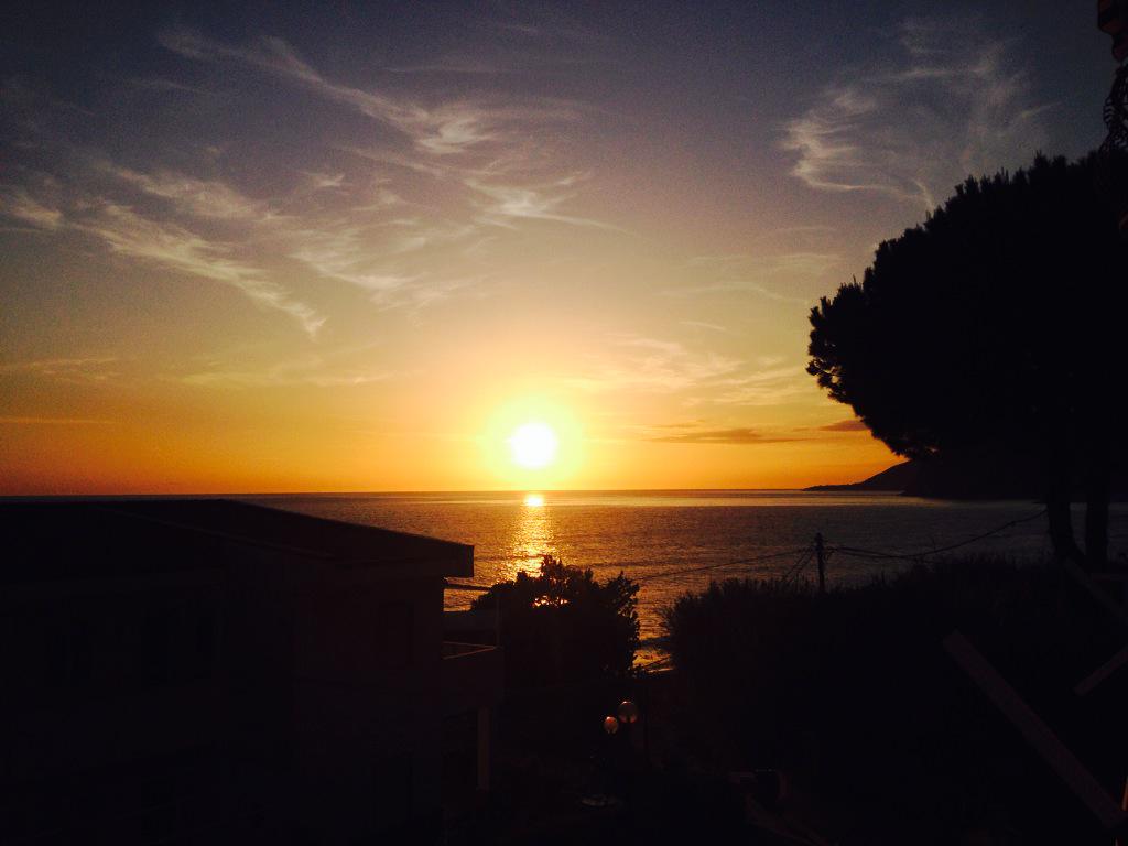 Sunset in Salerno