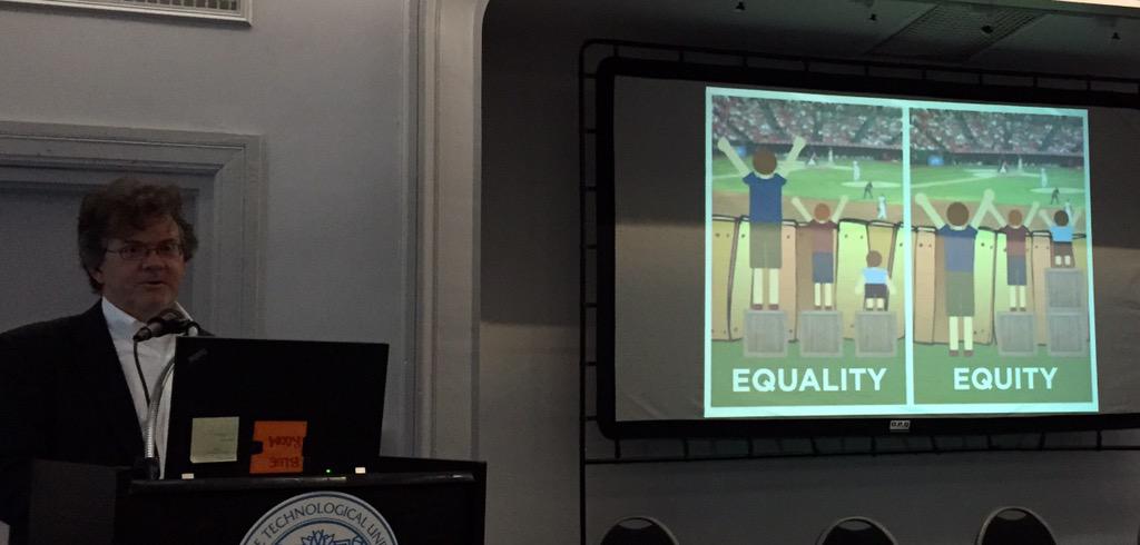 design_voice's tweet photo. Equality does not mean Equity #LEED #SEED #SFI15 @SEEDNtwk http://t.co/Eo9DMhti7N