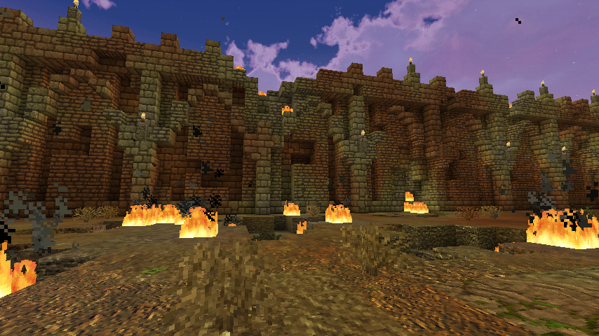 めんだこ少年 On Twitter マイクラ建築60分一本勝負 攻城兵器 防衛設備 戦場 焼け野原っぽく Http T Co Qihi3gxdw2