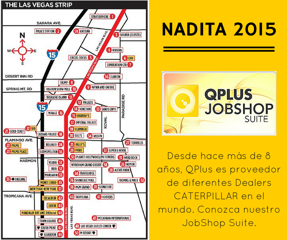 Viajamos a Las Vegas #NADITA2015 Orgullosos proveedores de diferentes Dealers <a href="/CaterpillarInc/">CaterpillarInc</a>  ht.ly/LsFiV