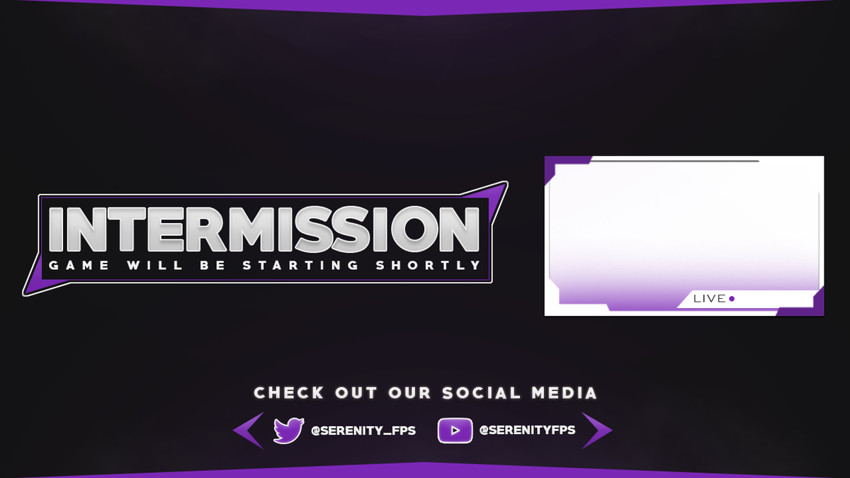 twitch intermission overlay