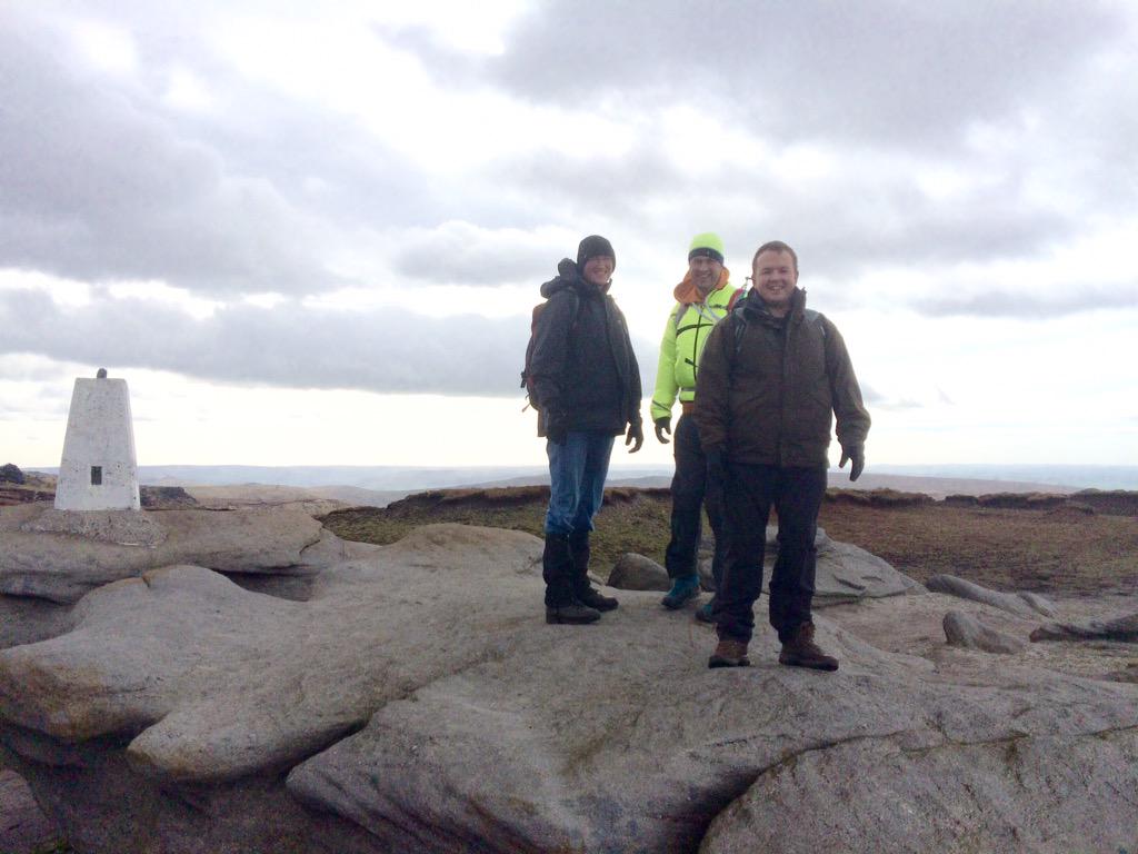 TeamHamTrailtrk's tweet photo. 3/4 of TeamHam walked Kinder Scout today; 20km in 4.5hrs. Hopefully not too much as steep as that for @Trailtrekk http://t.co/LSkhHcwwl4