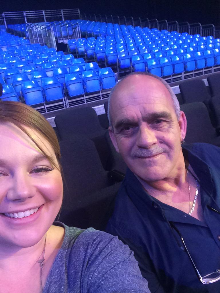 nataliebuck88's tweet photo. #GSLSuperTheatre12 @GadgetShowLive waiting for the super show!! http://t.co/yf6OlEiY7E