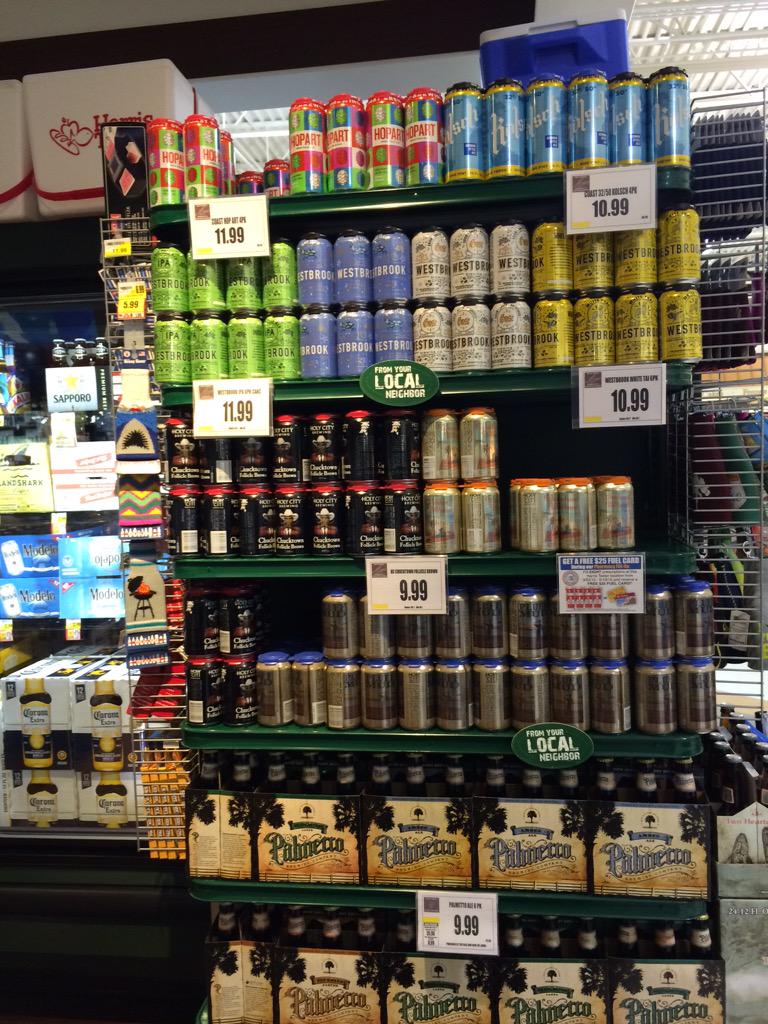 Lots-o-local brew at the Avondale Teeter <a href="/COASTbrewing/">COAST Brewing</a> <a href="/CHSbeer/">Charleston Beer</a> <a href="/HolyCityBrewing/">Holy City Brewing</a> <a href="/WestbrookBeer/">Westbrook Brewing Co</a> <a href="/palmettobrewing/">Palmetto Brewing Co.</a>
