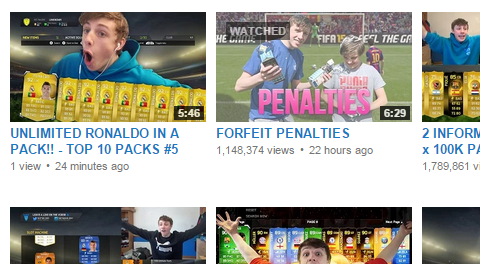 wroetoshaw's tweet photo. First person to comment on my newest video wins 10 million on FIFA http://t.co/8jA1H13Fnc
