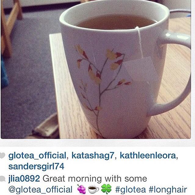 Show us your glo!☀️ We love your stories! Tag <a href="/glotea/">Glo Tea </a> glotea.com #glolife #hair #skin #nails #tea