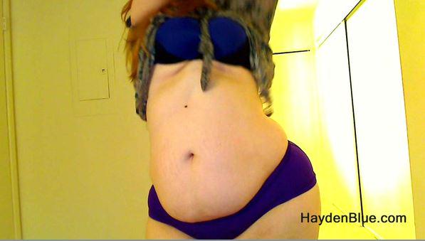 Hayden blue bbw