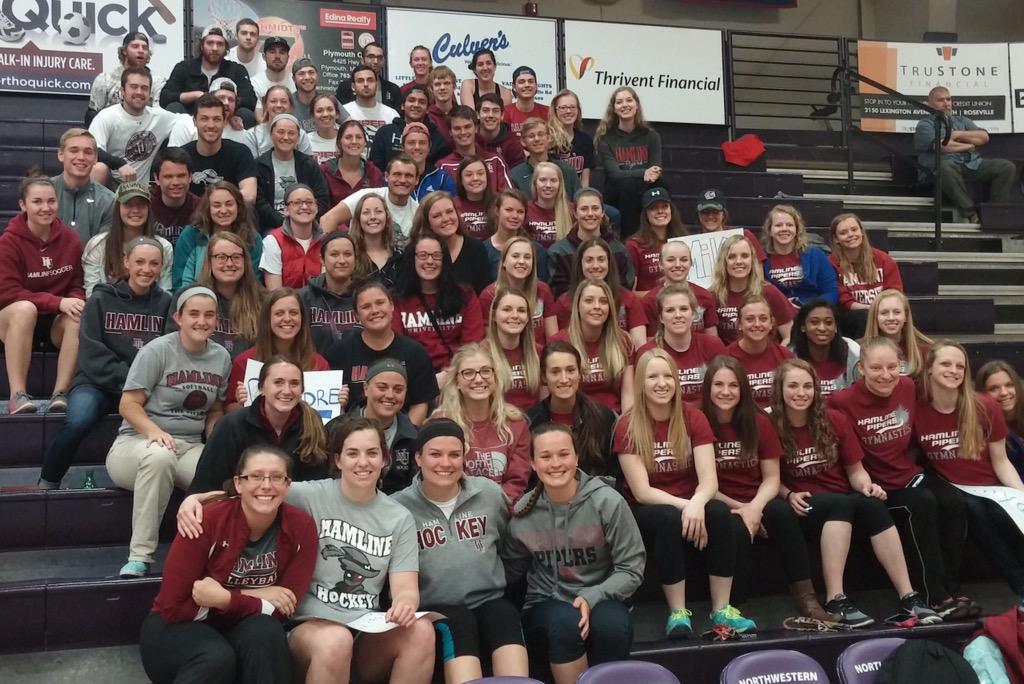 #WhyD3? Because of unique opportunities like working with <a href="/SOMinnesota/">Special Olympics Minnesota</a>. Thanks for hosting <a href="/unweagles/">UNW Eagles</a>! #goHU