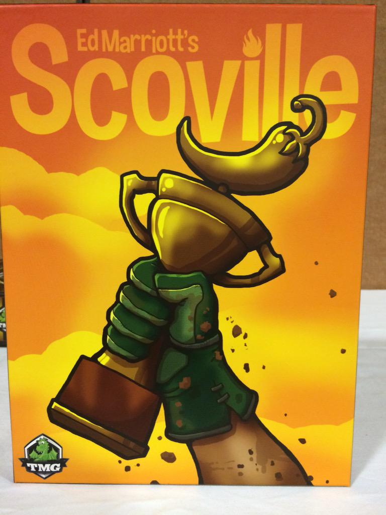ConclaveofGamer's tweet image. This year's most checked out game from the #CoG15 library: Scoville from @TastyMinstrel.