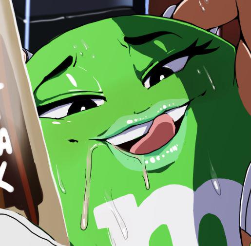 I posted my Green m&m pinup from the. 
