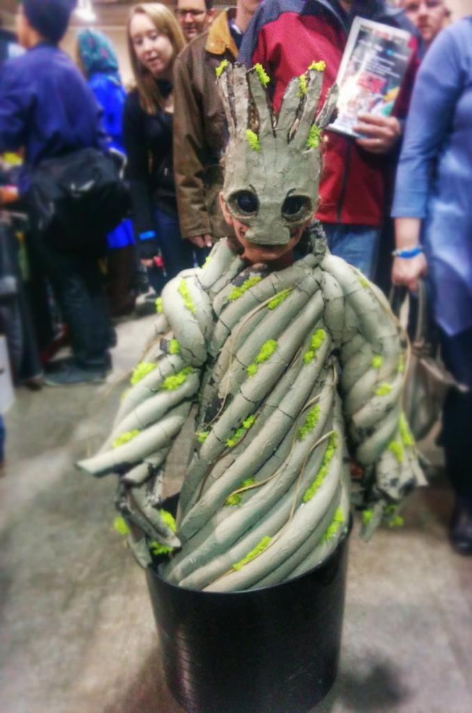mayviva's tweet photo. Cutest baby Groot at @Calgaryexpo today #yyc http://t.co/Lq1Di7fh9G