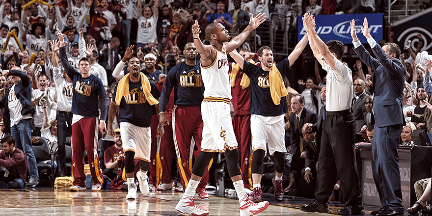 cavs's tweet photo. FINAL: CAVS WIN Game 1 of #CavsCeltics, 113-100 here in #TheLand!

WE ARE #ALLinCLE!

BOX: http://t.co/J1h9DJU0gw http://t.co/mbeBS0BUdh