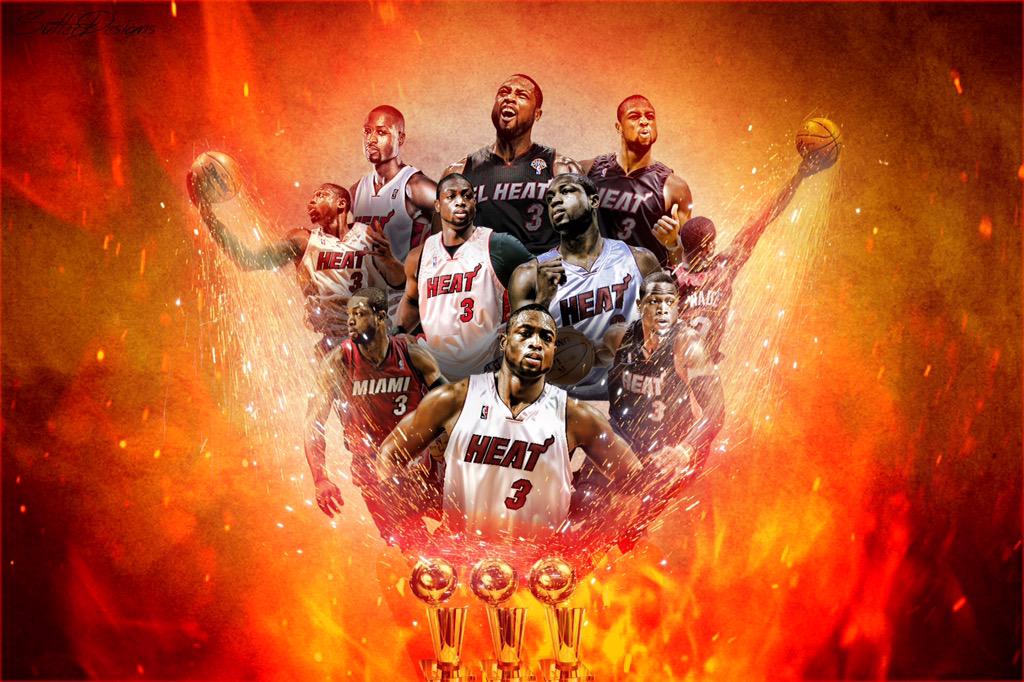 sutterdesigns's tweet photo. Dwayne Wade wallpaper http://t.co/zcESqoBHxI