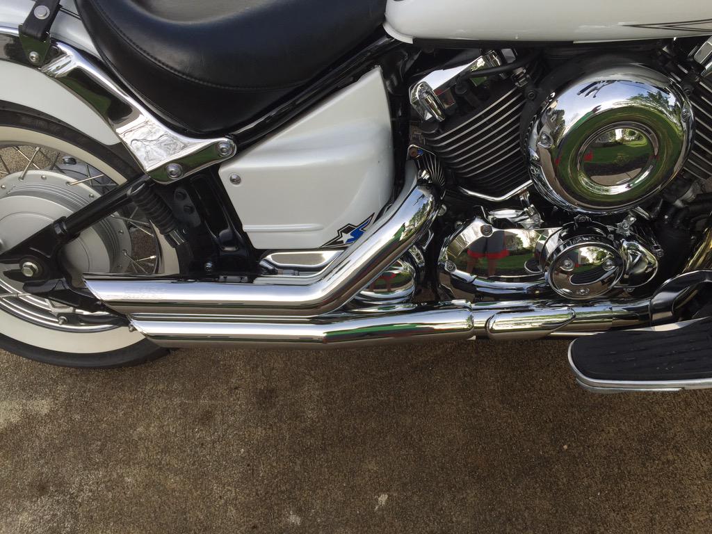 sjindam's tweet photo. #shortshorts#vance&amp;hines#windshields#nationalcycle#dakota selection for my#yamaha650classic @MotoSuperstore http://t.co/cERYjOaTmj