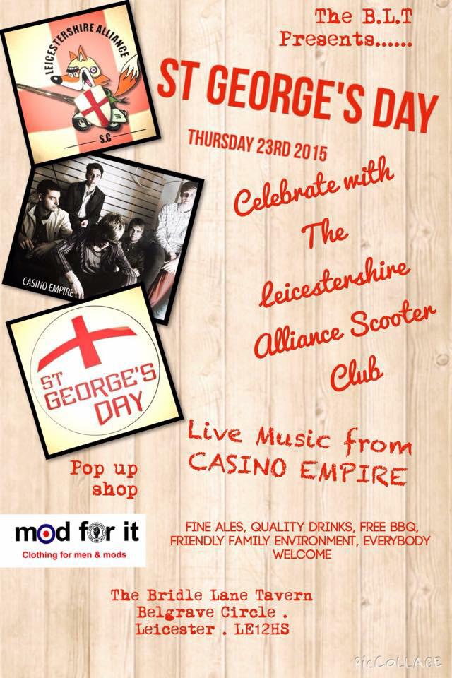 BLTLeicester's tweet photo. #StGeorgesDay #Leicester #stgeorgesknight http://t.co/3vSorKgkdv