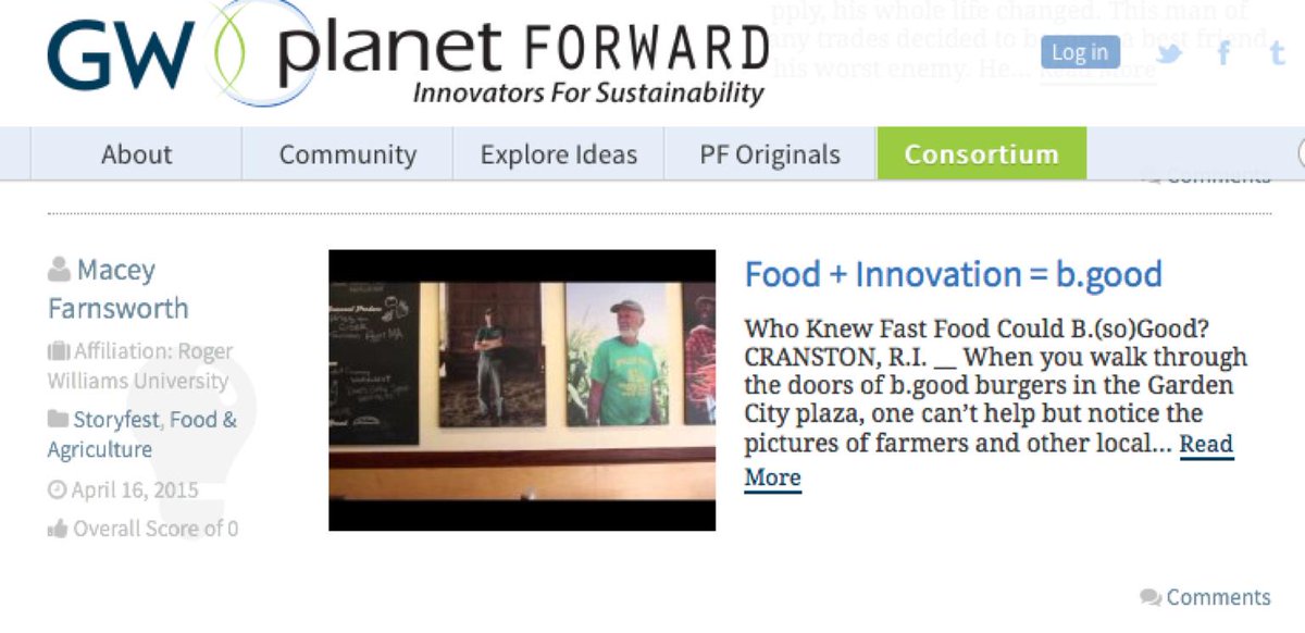 scully65's tweet photo. Macey Farnsworth publishes on Planet Forward! #skullprobs #RWUJour http://t.co/077S5tsJ1m