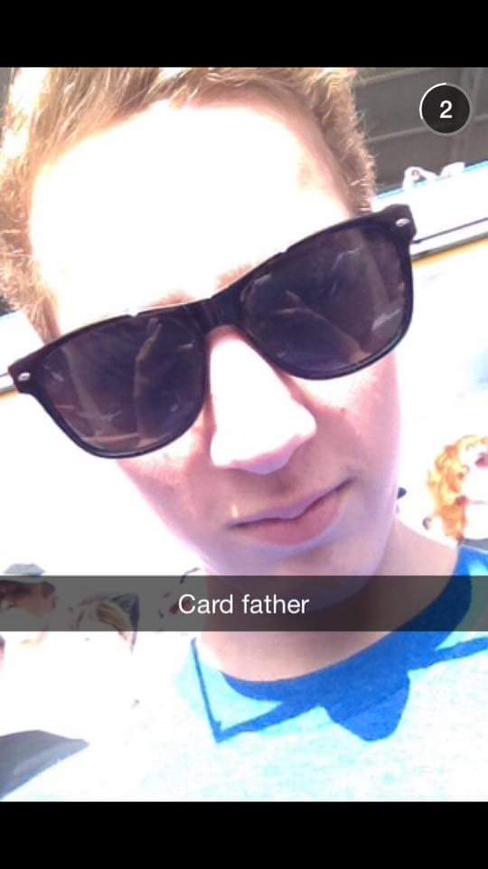 CharlieToulson's tweet photo. Happy birthday□ #cardfather @SamTrevitt8 http://t.co/ut5yUaPtbV