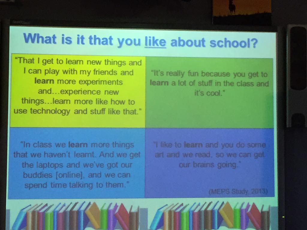 MitzyCamilo's tweet photo. What do #meps students like about school? #MEPSpl #SDDT2 http://t.co/MUxCPdyr0Y
