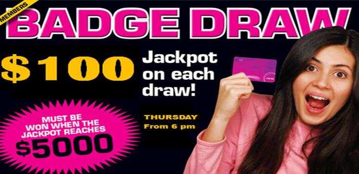MusiciansClub's tweet photo. Badge draw this Thursday from 6pm. A whopping $3900 up for grabs! http://t.co/nC4PYPeOOE