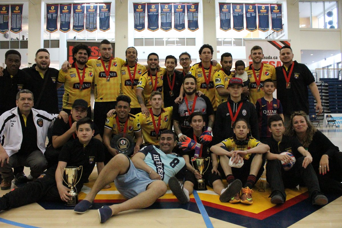 Insidesoccermag's tweet photo. Varsity High School Boys and Men's champions #futsalcanada nationals. Congrats Toronto Idolo. #futsalforward http://t.co/9o8WcJRAyy