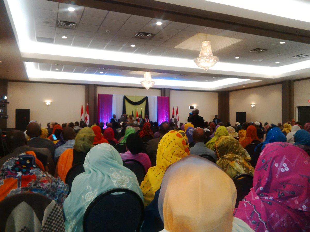 Attending the event to welcome the Vice President of Somali Land