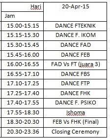 RectorCup2015's tweet photo. Hayyyy, syelamat pagi masyarakat unika. Mimin mau share Jadwal pertandingan hari http://t.co/Afnk5U3nyU