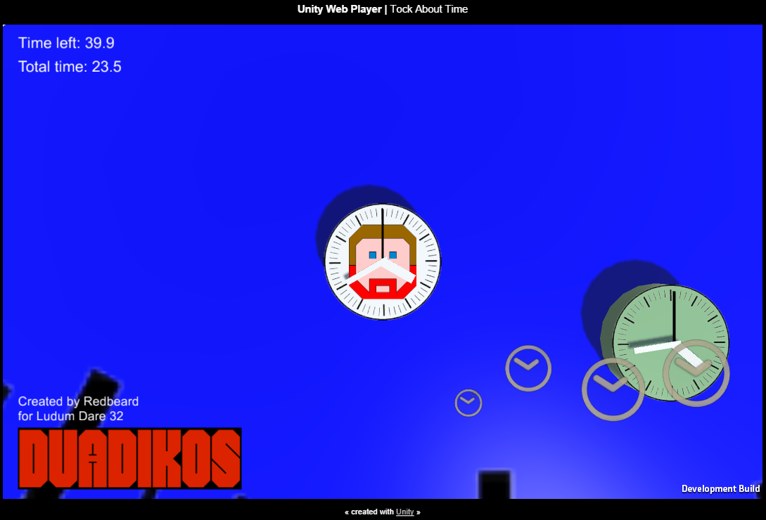 Cortexabyte's tweet image. #LD32 Made a game in 48 hours and it turned out not terrible! duadikos.com/31/ludum-dare-… #madewithunity