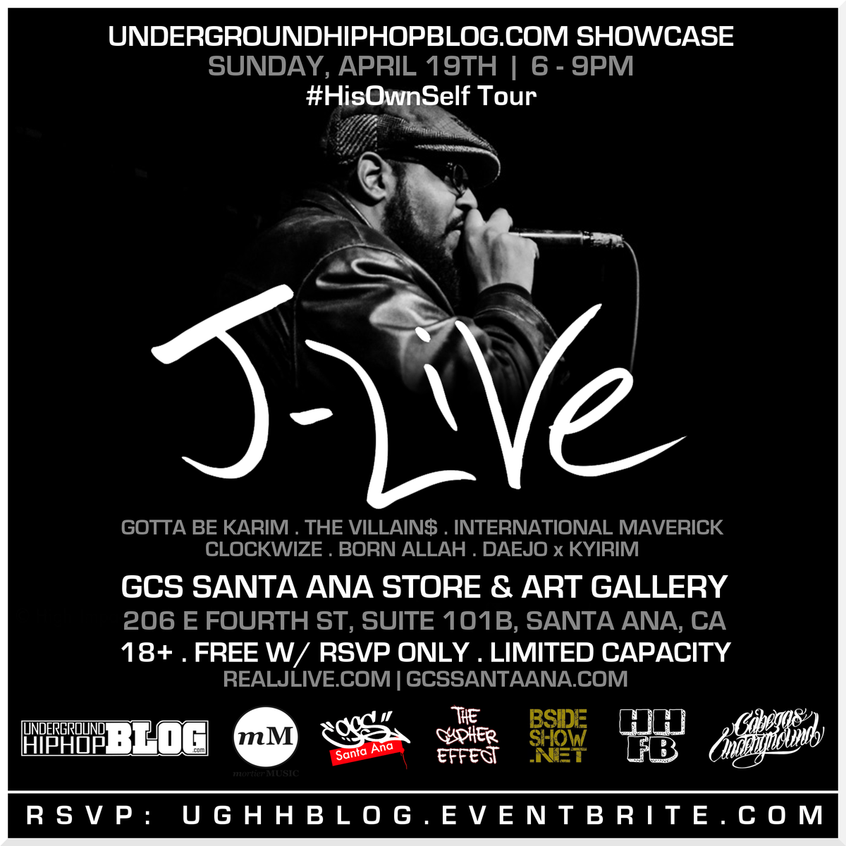 kyirim's tweet image. Rockin wit @realjlive next Sunday!April 19th!
@ughhblog #jlive #hiphop #underground #gcs #hisownself #santa #ana #fun