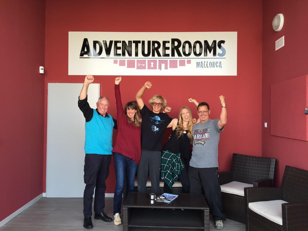 armallorca's tweet photo. #fun #greatday #adventureroom #Mallorca #canyouescape http://t.co/ag5wBqeahU