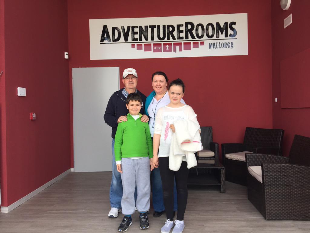 armallorca's tweet photo. #fun #greatday #adventureroom #Mallorca #canyouescape http://t.co/ag5wBqeahU