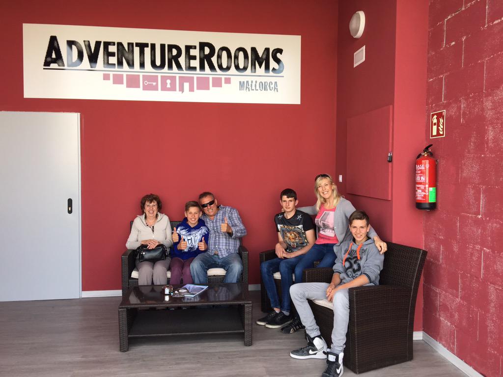 armallorca's tweet photo. #fun #greatday #adventureroom #Mallorca #canyouescape http://t.co/ag5wBqeahU