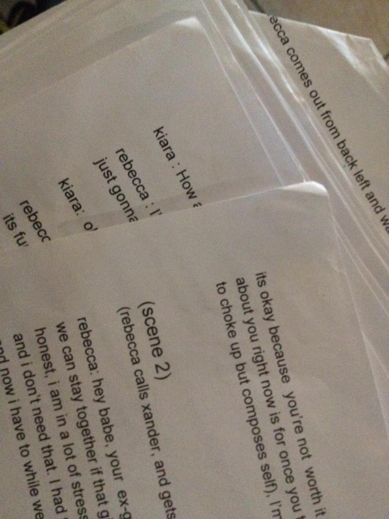 kaylaaa_xx's tweet image. Our fucking old scripts , remember this?😂 @collarbonesk @kingdarius32110