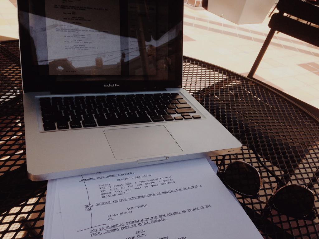 AuthorTomDingle's tweet photo. Revisions are being made #EnglishmanLA #WebSeries #Script #PreProduction http://t.co/Dp4uZDuyNL