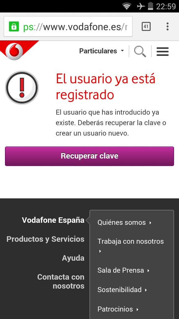 jessii_ct's tweet photo. A poner una buena reclamación si mi usuario sta registrado y no acepta mi contraseña intento recuperarla y #tw_123 http://t.co/BD1cxkNS5E