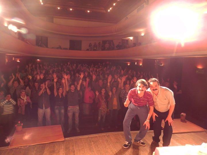 marianogandini's tweet image. El grupo de teatro #Arlequino estrenó la obra #BigoteArgentino en el #TeatroVerdi d #CarlosCasares