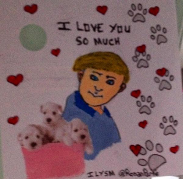 Ronanatorrrr's tweet photo. @RonanParke Ilysm ♥ http://t.co/iVRDBQrsNO