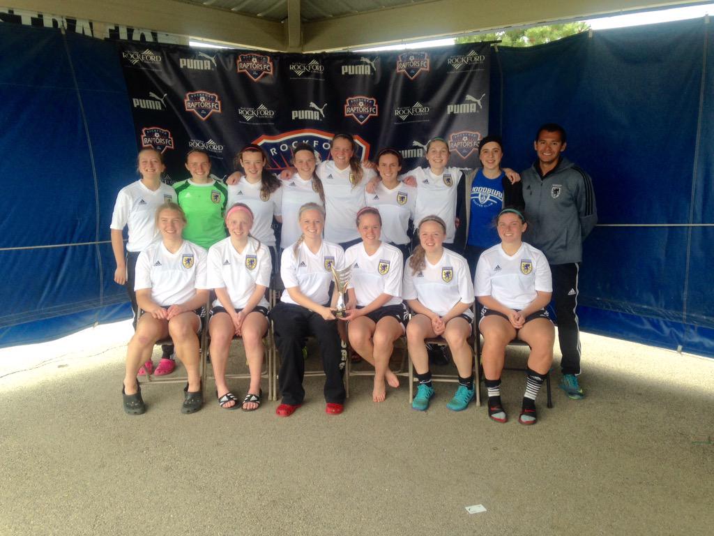 U18G Samba went 4-0, scored 14 goals, and captured 38 of the possible 40 points to "rock it in Rockford"!